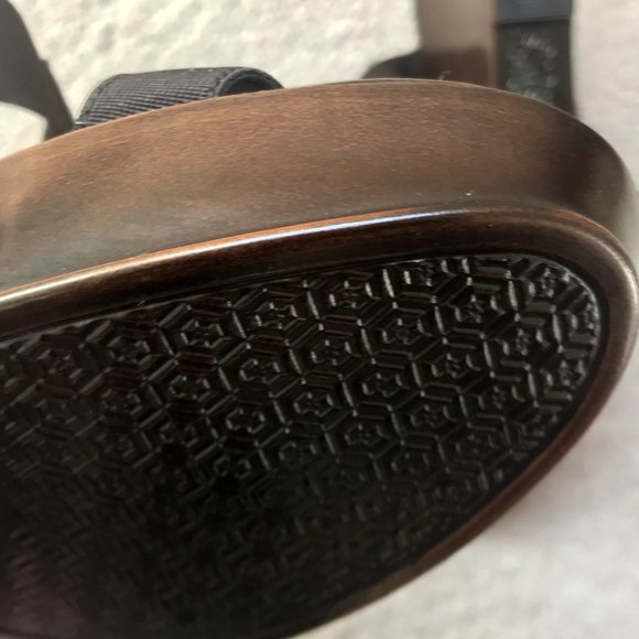 NEW Charles David Dark Brown Wedge Sandals 10M - Picture 3 of 14